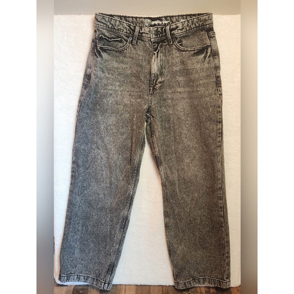 Original Use Men's Grey Washed Jeans Size 30/30